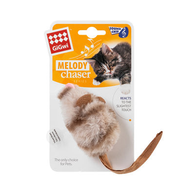 Іграшка для котів Мишка з електронним чіпом GiGwi Melody Chaser, 9 см