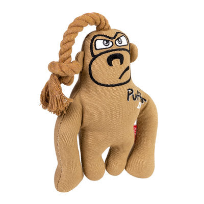 Іграшка для собак Мавпа з пищалкою GiGwi Puffer zoo