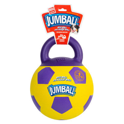 Іграшка для собак М'яч футбольний з ручкою GiGwi Ball