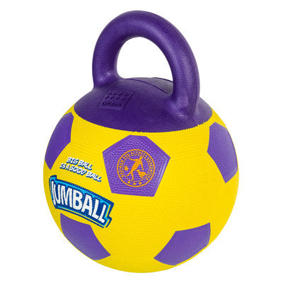 Іграшка для собак М'яч футбольний з ручкою GiGwi Ball