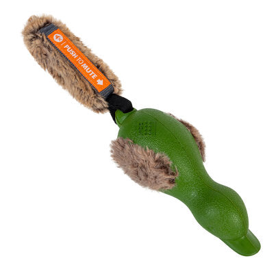 Іграшка для собак Качка з пищалкою що вимикається GiGwi Push to Mute