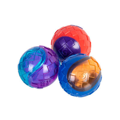 Іграшка для собак Три мячі з пищалкою GiGwi BALL
