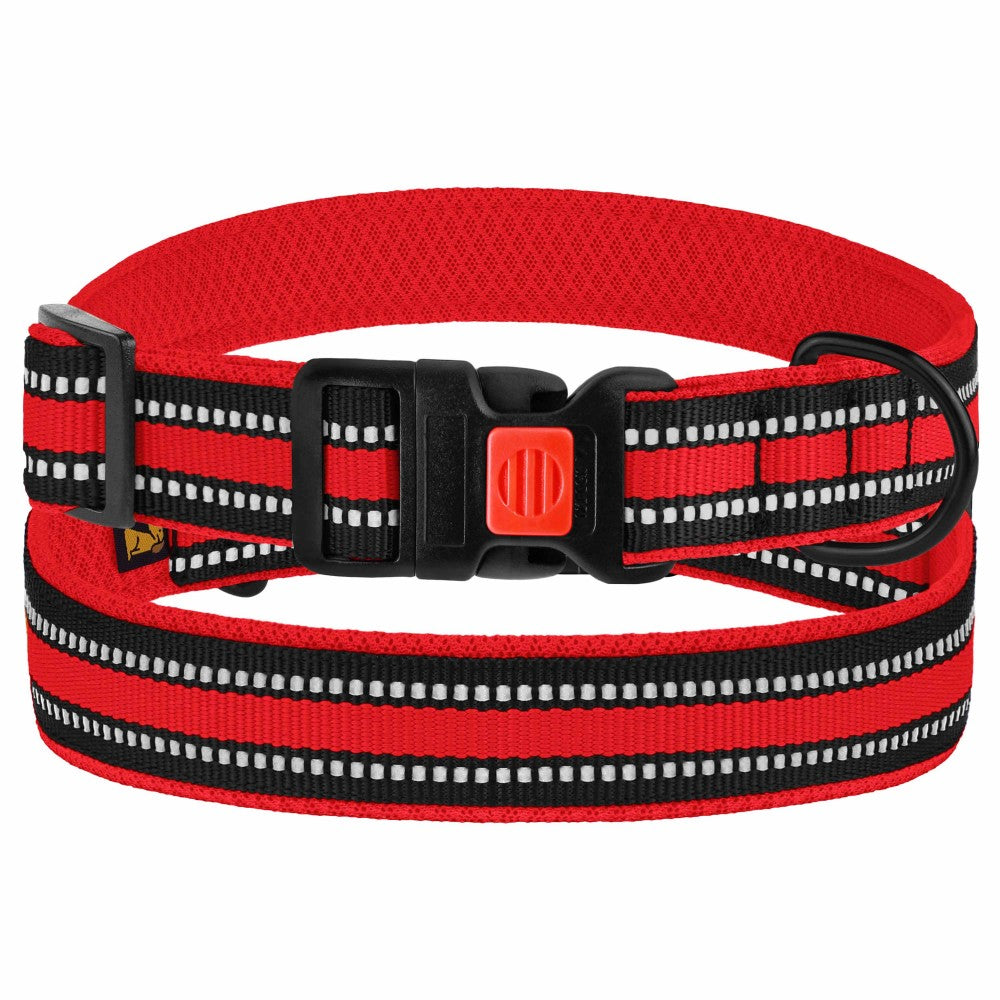 Нашийник для собак BronzeDog Mesh з пластиковою пряжкою