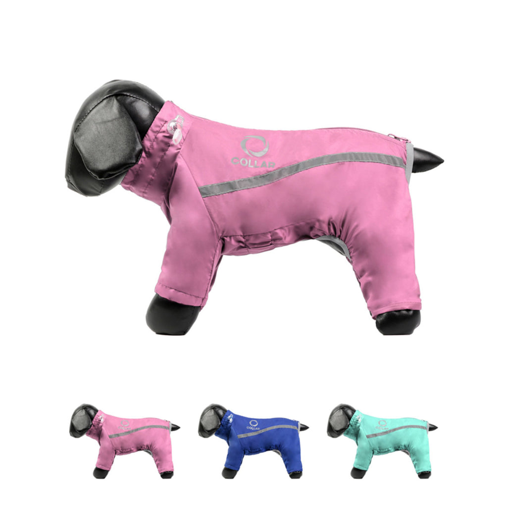 Дощовик COLLAR для собак, рожевий