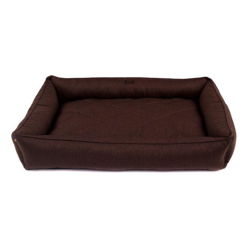 Лежак для собак з посиленою поверхнею Sofa Brown Коричневий