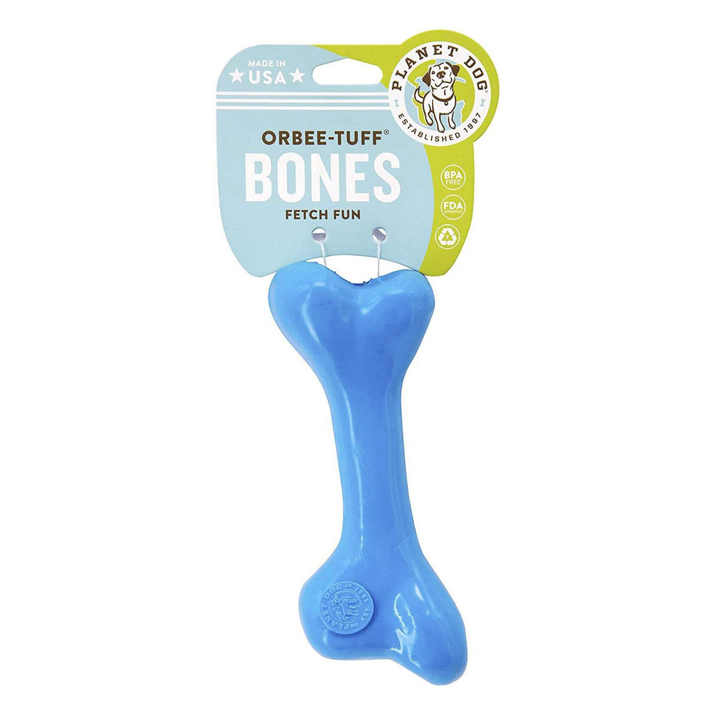 Іграшка для собак Planet Dog Orbee-Tuff Tug Bone Blue